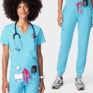 ISO Neon blue Figs size small